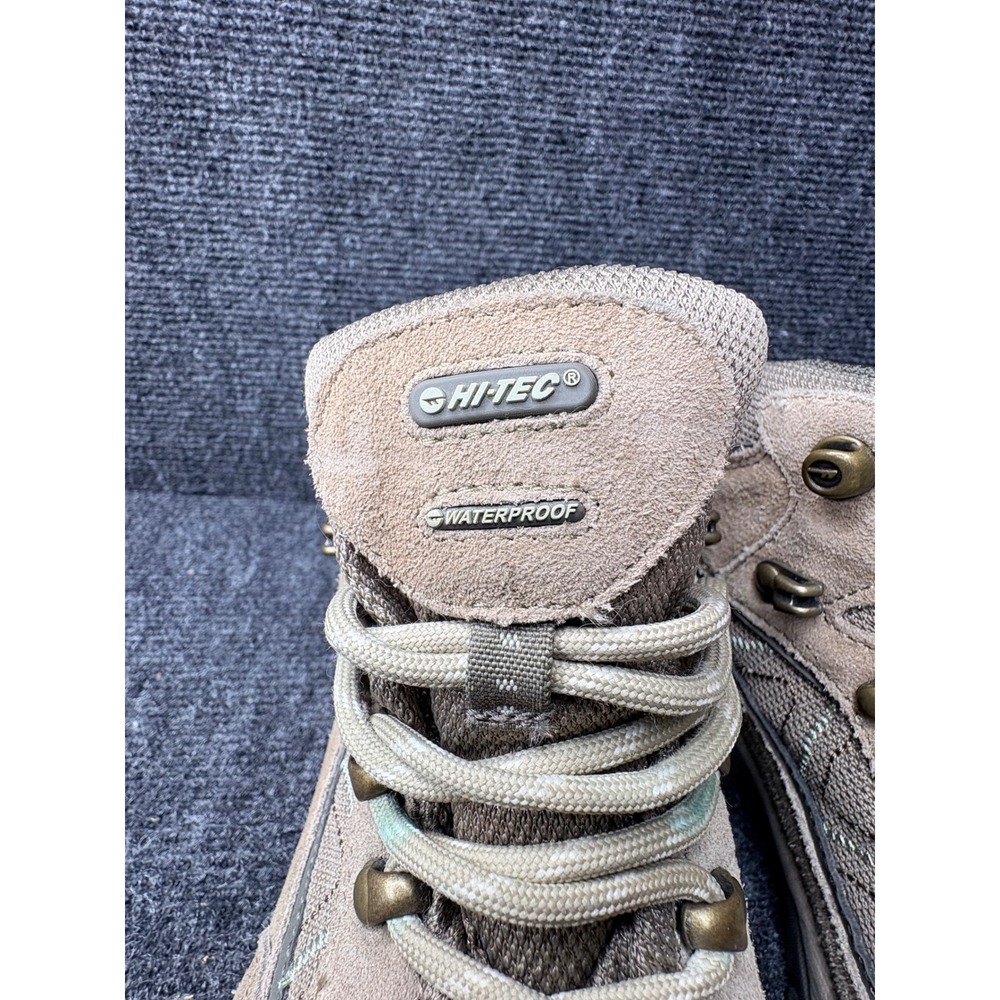 Hi-Tec Cliff Trail WP Womens Hiking Boots Taupe Grey Waterproof L277443 Size 6.5 - Picture 3 of 10